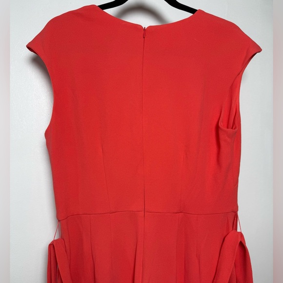 Nine West Coral Wide Leg Jumpsuit with Belt Size 10 - Picture 6 of 13